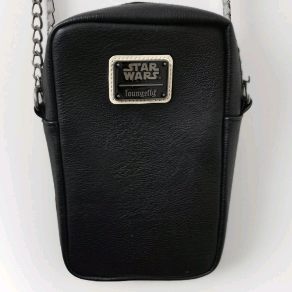 adidas Black and White Graphic Tote with Tag Detail - Picture 3 of 9